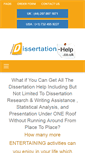 Mobile Screenshot of dissertation-help.co.uk